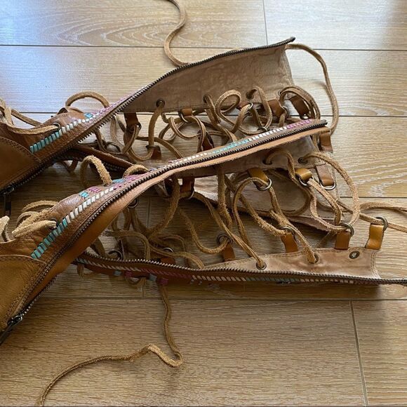 FREE People-Bellflower Gladiator Lace Up Sandals - Picture 5 of 11